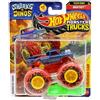 Hot Wheels Monster Trucks Sharks vs Dinos, collezione di veicoli pressofusi in scala 1:64, edizione 2025 (4/8 Team Dino Bigfoot)