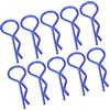 Voluxe Clip per carrozzeria RC, facili da trasportare Lunga durata dell'applicazione Clip per carrozzeria RC affidabili per 1/5 1/6 1/8 1/10 RC Car(blu)