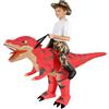 Alaoo Costume da Dinosauro Gonfiabile, Costume Gonfiabile | Costume Halloween Dinosauro, per uomini e donne, Divertente costume da dinosauro
