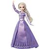 Disney Frozen 2 - Fashion Doll Arendelle Elsa con Particolareggiato Abito da Viaggio Blu Ombreggiato Ispirato al Film 2, Giocattolo per Bambini dai 3 Anni in su