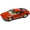 Johnny Lightning 1980 Lotus Turbo Esprit S3 Arancione Metallizzato con Strisce James Bond 007 solo per i tuoi occhi (1981) Film Pop Culture 2022 Release 1 1/64 Modellino pressofuso Auto
