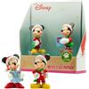 Bullyland 15074 - Set di personaggi da gioco Walt Dinsey Mickey & Minnie Mouse per Natale, fedele ai dettagli, come piccolo regalo per bambini dai 3 anni in su