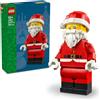 LEGO Grande Minifigure di Babbo Natale - Kit Natalizio di Arti e Mestieri con Figura di Babbo Natale - Decorazione per la Casa Festiva - Idea Regalo per Bambini e Bambine da 10 Anni in su - 40820