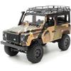 RMT MODELS RC Auto Land Rover Trail V2 1/12 RTR 4WD | Fuoristrada RC | Controllo 2,4 GHz | Illuminazione LED | Autonomia circa 60 minuti | Telaio in alluminio | Velocità 6 km/h (mimetico)