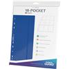 Ultimate Guard, 18-Pocket Side-Loading Supreme Pages Blau (10) [Edizione: Germania]