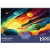 YVASPQRTW Puzzle Da 1000 Pezzi Colorful Space, Puzzle Per Adulti, Puzzle Impegnativo, Per Tutta La Famiglia, Regali Per Donne E Uomini, Tema Space Theme, 38x26cm/1000pcs | Creativo