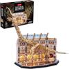 Party town Puzzle 3d Legno Brachiosaurus Museo | Puzzle Legno Scheletro Di Dinosauro Da Assemblare Con Luce | Giochi Per Bambini E Adulti | Rompicapo 216 Pezzi | Modellismo Da Costruire Adulti |