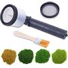 Haoxuesen Applicatore Floccaggio di erba, ABS con impugnatura antiscivolo, Mini Applicatore Floccaggio di erba Statica, Adatto Modelli Piantagione di erba, Modelli Paesaggi E altre Scene