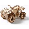 Cuteefun Modello di Auto in Legno 3D, Assembla da solo Car Modellino, Divertiti ad Assemblare, Idea Regalo per Compleanni Natale Festa del Papà (Auto da Spiaggia)