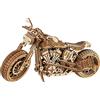 Wood Trick Iron Pony Puzzle 3D di Legno per Adulti da Costruire | [412 Pezzi] Motocicletta Personalizzabile - Kit di Montaggio Meccanico in Legno DIY per Adulti