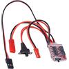 GTIWUNG ESC Brushed 30A Regolatore di velocità Elettronico con Freno, Mini RC Speed Controller, RC Car ESC 30A Regolatore di velocità del Motore Spazzolato per Serbatoio RC Car Boat