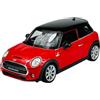 Generic Welly - Modellino di auto compatibile con Mini Cooper S F56 New Hatch 3 porte, rosso con tetto nero 2014, circa 1/24 1:24, in metallo, in scatola
