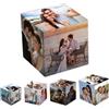 Kinetora Cubo Personalizzato con Foto Rotante3D, con 6 Immagini | Regalo Personalizzato per la Famiglia, gli Amici, i Compleanni, Natale, Matrimoni, San Valentino, Diversi Formati