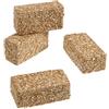 Kids Globe Van Manen 610704 Hay Bales (4 Pieces, Rectangular)