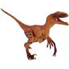 Zappi Co Bambini Velociraptor arancione (lunghezza 23 cm) Collezione di dinosauri realistici e dettagliati per bambini - Figure d'azione per il gioco e l'apprendimento