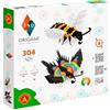 Origami 3D Bee and Buterfly