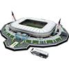 JEMPET 3D piccolo stadio di calcio puzzle giocattolo modello costruzione cassette per bambini (Torino Stadium)