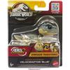 Jurassic World Fierce Changers Hidden Hatchers Dinosaur Transforms 2 in 1 (Velociraptor Blue)