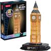 Party town Puzzle 3d - Big Ben Led | Puzzles 3d Regalo Bambino 8 Anni | Puzzle 3d Per Bambini E Puzzles 3d Per Adulti | Modellini Da Costruire | Giochi Per Bambini | 32 Pezzi