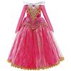 Lito Angels Children's Apparel Lito Angels Bambina Ragazza Vestito da Principessa Aurora Costume Bella Addormentata, Blu/Rosa Caldo