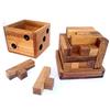 Logica Giochi - Venticinque - Rompicapo 3D in Legno - Difficoltà 5/6 Incredibile - Collezione Leonardo da Vinci