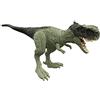 Giochi Preziosi Mondo Jurassic Dominion - Dinosauro Animali feroci Rugops Primus - Dinosauro articolato da 18 cm novità pack bestial - Dinosauro giocattolo animali giocattolo per bambini HDX28- Multicolore