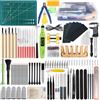 WOOWAIR 200 Pezzi Set di Attrezzi per Modellismo Gundam, Gundam Craft Set | Hobby Building Tools Kit, Kit di Strumenti Modello per Hobby Gunpla, Modellismo, Riparazione e Fissaggio