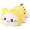 shownicer Peluche Gatto, Kawaii Giocattolo Morbido, Animali di Peluche Gattino, Bambola di Peluche Cuscino, Regalo per Bambini Ragazza 3+ Anni (Banana Gatto, 30cm)
