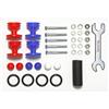 Tamiya 15525-000 Doppio Rullo, Rosso/Blu