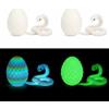 YDYSAA 3D Stampato Serpente Uovo 2 Pezzi, 30 Cm Giocattolo Di Serpente Stampato 3D Figura Di Serpente-3D In Uova Di Pasqua Plastica Pla, Articolata, In Cristallo Adatto Per Auto, Decorazioni Domestiche
