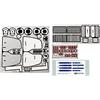 Tamiya 300012639 - Elementi fotoincisi per Lotus tipo79, Scala 1:20