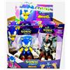 DIRAMIX Sonic Prime MonsterFlex, Set di 6 Blister, Giocattolo Allungabile, da Netflix