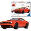Ravensburger - Puzzle Dodge Challenger R/T Scat rossa, Modellini auto da costruire 165 pezzi