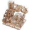 Nukdey Puzzle 3D Modello in Legno, Fai-da-Te Pista per Biglie, Kit di Costruzione Modello Meccanico, 3D Puzzle Modellismo da Costruire con 7 Steel Balls Regalo per Uomini e Donne