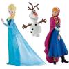 Bullyland Disney's Frozen Official Set of 3 Figures, Anna, Elsa And Olaf by Disneys Frozen