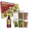The Army Painter, Battlefields Basing Set, kit con colla PVA 50 ml | Kit modellismo con colla PVA 50 ml, 35 ciuffi verdi e 1 scatola d'erba, per terreni e miniature Warhammer
