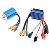 Fasizi 2435 4800KV 4P Sensorless Motore Brushless con 25A Brushless ESC (regolatore di velocità elettrico) per 1/16 1/18 RC Auto Truck