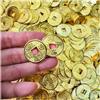 Generic 100 monete d'oro decorative per Capodanno lunare, simboli di Fu Cai di buon auspicio, decorazione per soggiorno ideale per cinesi d'oltremare