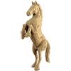 CARTONIC Cavallo Puzzle 3D in Cartone - Modellino da Costruire | 112 Pezzi, 33 × 22 × 7 cm - Kit Scultura Fai da Te da Dipingere, Materiali Riciclati, Ragazzi e Adulti, Idea Regalo
