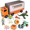 Disney Store Official Set da Gioco Toy Story, con Buzz Lightyear, Woody, Rex, Hamm, RC, Pixar Ball, Camion Che Si trasforma nella Stanza di Andy, 3+