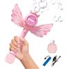 Generico Bacchetta per Bolle per Bambini e Bambine Accessorio Cosplay Ricaricabile | Macchina Soffiatrice di Bolle LED Per bambine 3-8 anni, in età prescolare, mascherate, viaggi, parchi giochi, cortili e