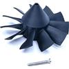 DoBoFo EDF 50mm 11 pale ventola canalizzata con elica ESC Modello aereo fai da te… (50mm EDF tipo A (senza foro per vite), ventola singola (senza albero di collegamento))