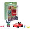 Giochi Preziosi Stitch - Playset Stich Con Automobile, Include Stich Da 5 Cm Automobile e tanti accessori per creare divertenti avventure, Per bambini dai 3 anni