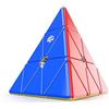 Gan Pyraminx Cubo Magnetico Professionale Cubo di Velocità Strani, Speed Cube con 36 Magneti all'Interno, Peso Leggero di 64g, Superficie in Materiale UV, Resistente ai Graffi e Più Durevole
