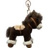 Generico Horse Stuffed Animal - 18cm Portable Cute Soft Keychain | Plush Horse Stuffed Animal with Clip for Bag Purse Backpack Handbag Decoration Travel Accessory and Everyday Carry Companion