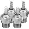 RiToEasysports 4pcs Candelette RC, N3 N4 Candela Testa Fuoco Candela Candeletta Motore Caldo Accessorio Auto RC Parte per Auto RC HSP Motore Metanolo