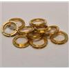 Generico Mantua Model Art. 34420 - Oblò con flangia in ottone - 10 x 14 mm - 6 pcs