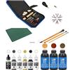 Occre Pack Strumenti Base+PENNELLI+Tappetino da Taglio +Colori per MODELLISMO NAVALE