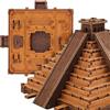 WOODEN.CITY Wooden City Modello 3D in Legno - Escape Room Box - Maya Pyramid