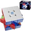 Moyu WRM V10 Maglev velocità cubo, 100 magneti magnetico cubo magico 3x3, moyu v10 Puzzle Cube adatto per la formazione di concorrenza e regali di compleanno (palla - nucleo Maglev versione UV)
